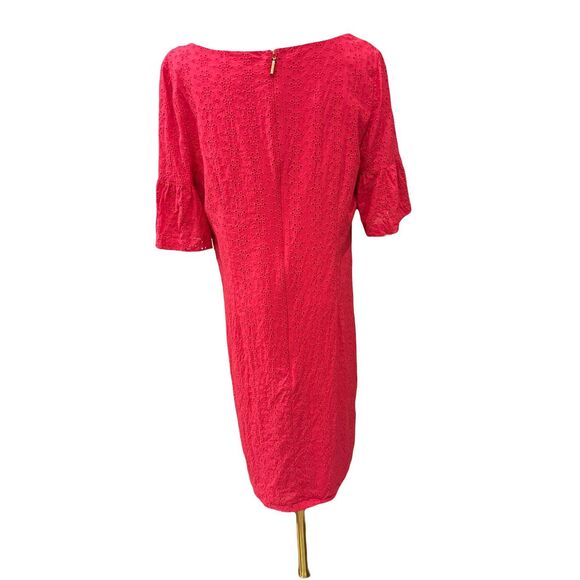 Karl Lagerfeld Paris eyelet sheath dress sz 12 - Picture 3 of 4